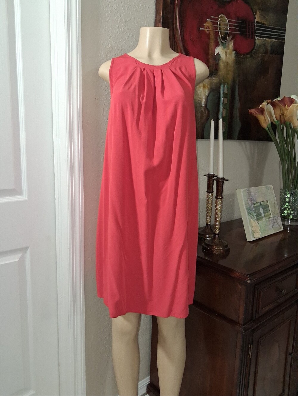 OLD NAVY RED DRESS SZ XLG